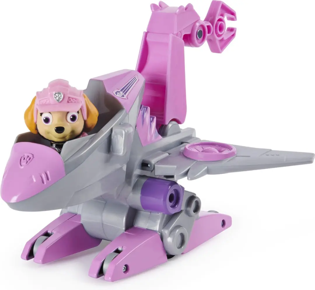 PAW Patrol Skye Dino Rescue Speelgoedvoertuig - Multicolor - 6059520 - afbeelding 2 van 6