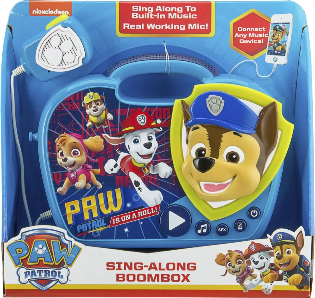 PAW Patrol PW-115 Sing-Along Boombox