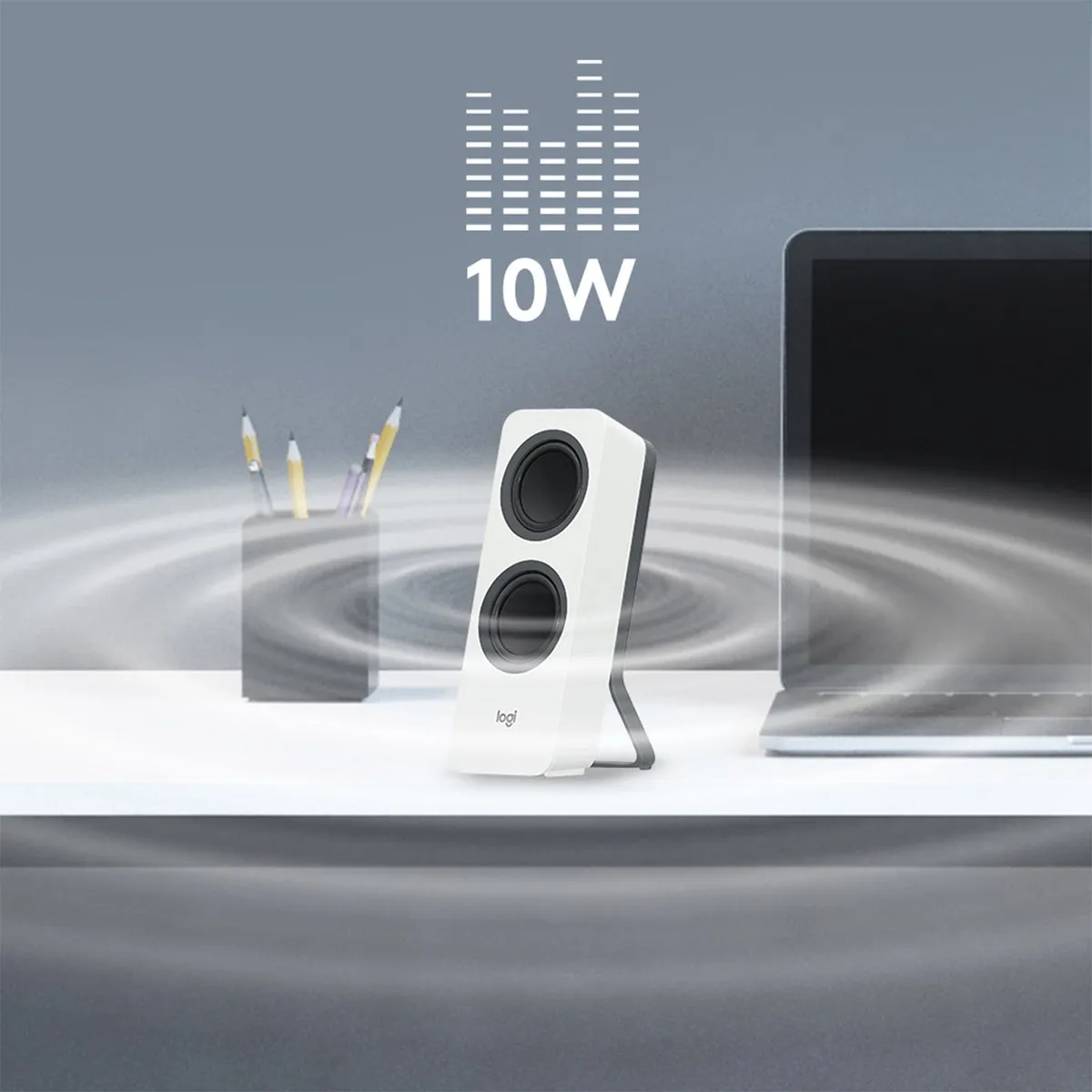 Logitech Z207 Bluetooth Computerspeakers - Wit