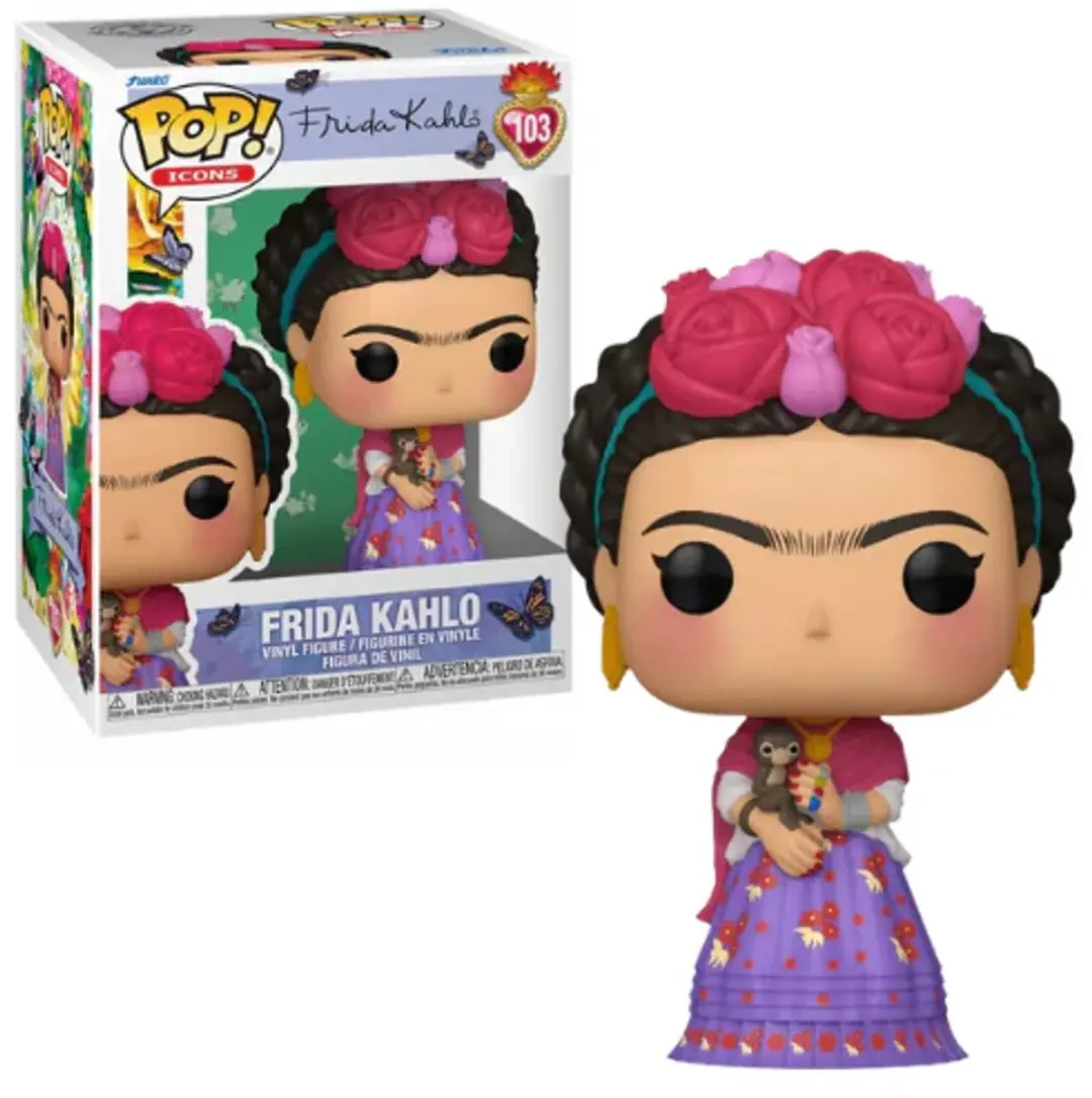 Funko Frida Kahlo POP! Icons Vinyl Figure - Multicolor - afbeelding 3 van 3