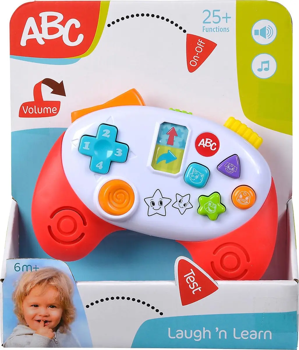 Simba ABC Game Controller Speelgoedtablet - Meerkleurig - afbeelding 5 van 6
