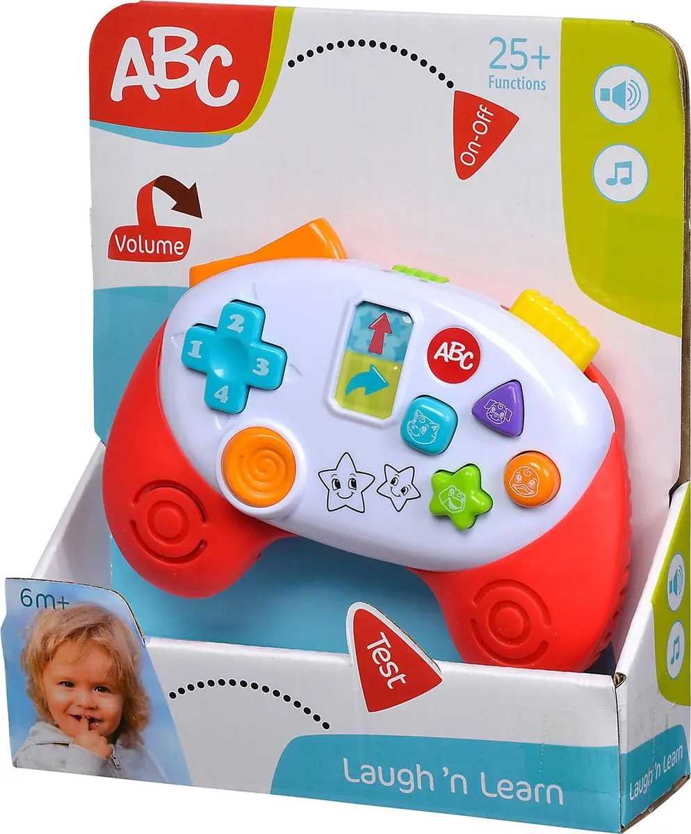 Simba ABC Game Controller Speelgoedtablet - Meerkleurig - afbeelding 6 van 6