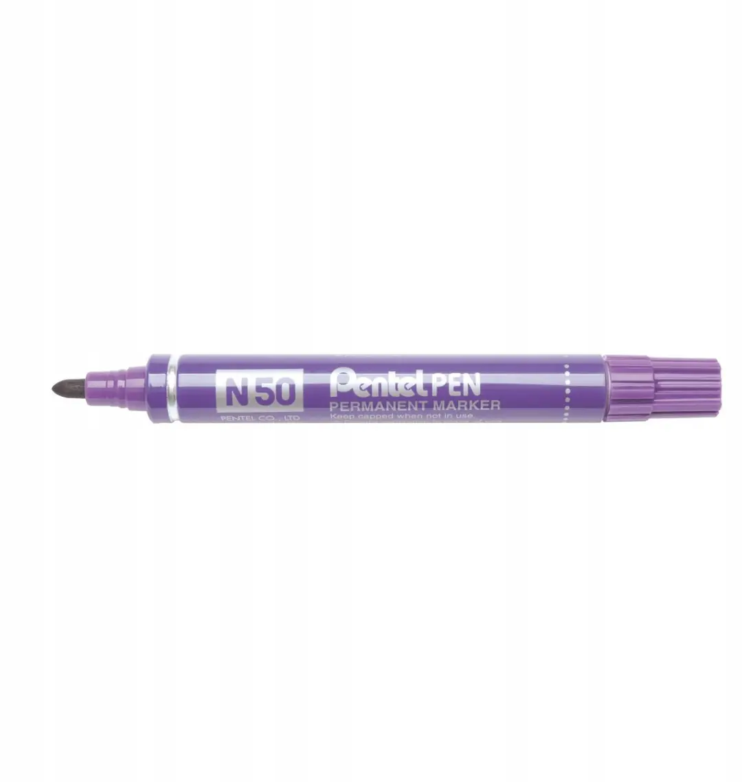 Pentel N50 Permanente Marker - Paars 1.5mm - afbeelding 4 van 6