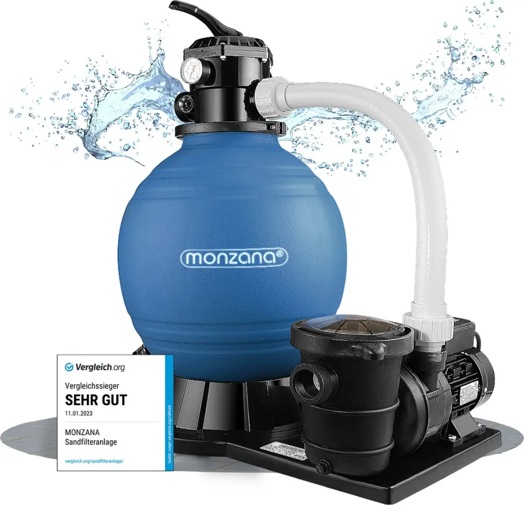 Monzana Zandfiltersysteem 15.900L/u