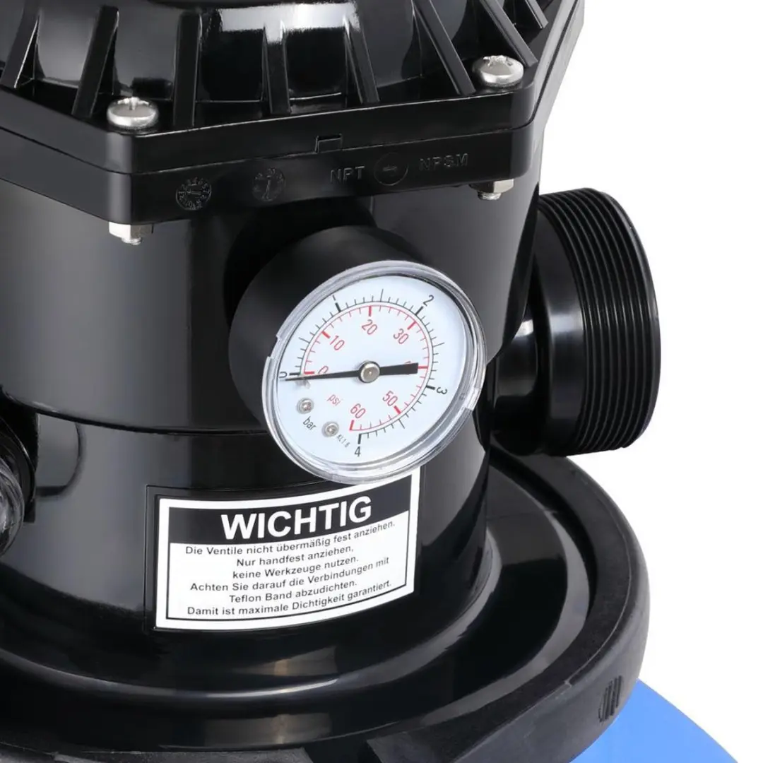 Monzana Zandfiltersysteem 15.900L/u - 6-weg Adapter Ø32mm