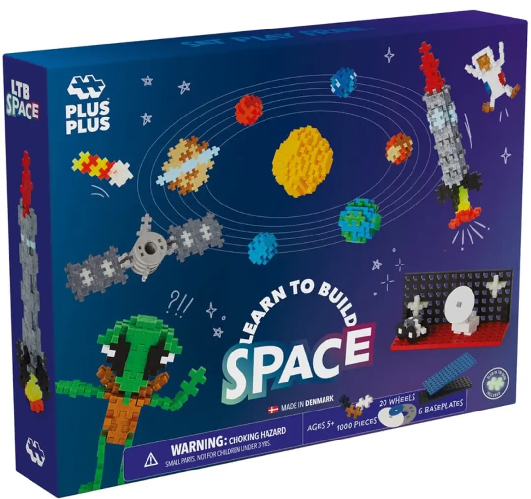 Plus-Plus Learn to Build Space Superset ruimtevaart 1000 delige bouwset
