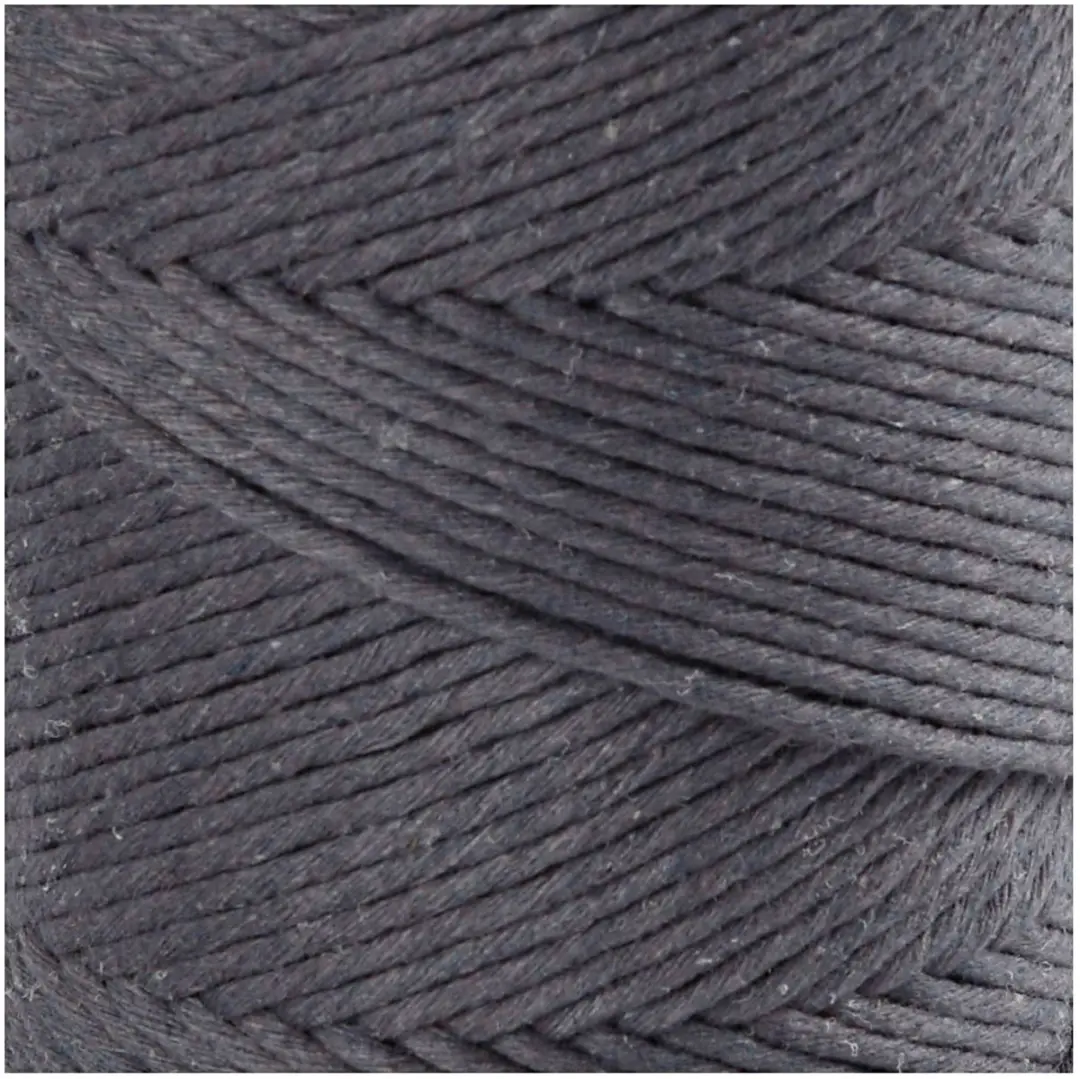 Creativ Company Macramékoord 2mm - 198m Grijs - afbeelding 4 van 4
