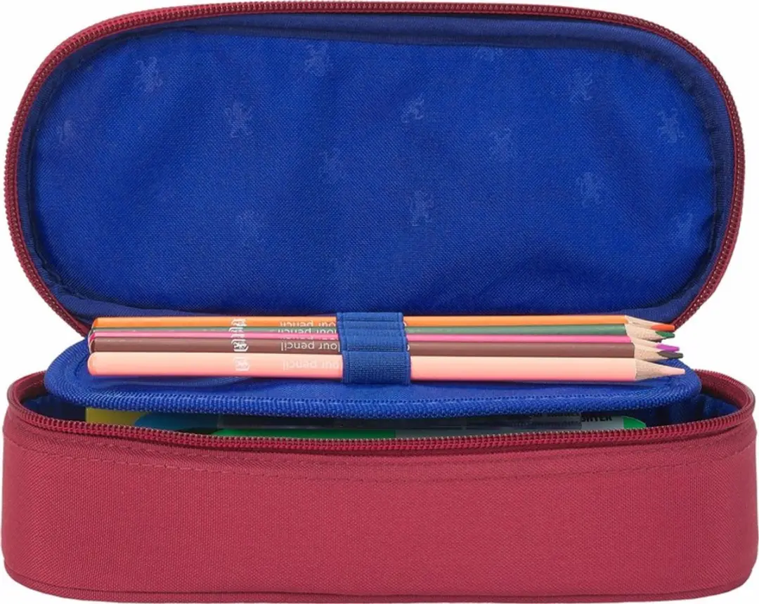 Oxford Tuba Case Pennenset met Klep - Bordeaux - afbeelding 3 van 5