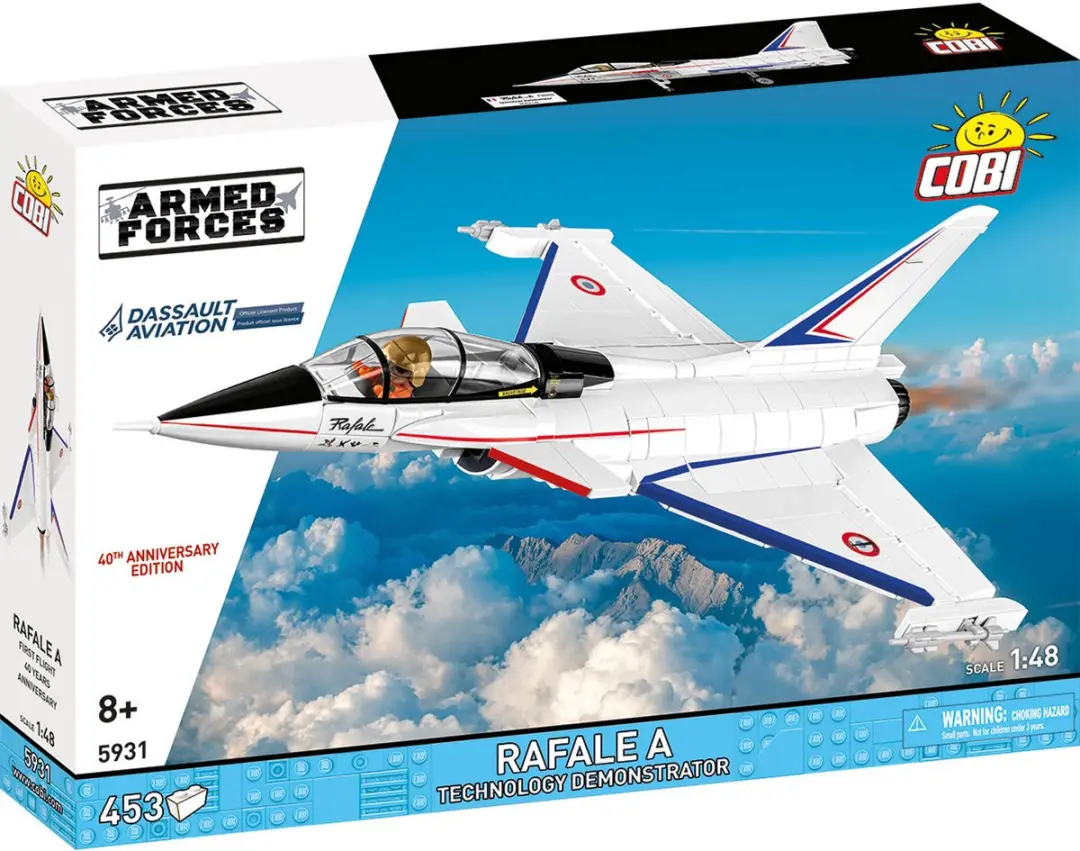 Cobi-bouwset Rafale A Technology Demonstrator, 453 onderdelen, 5931