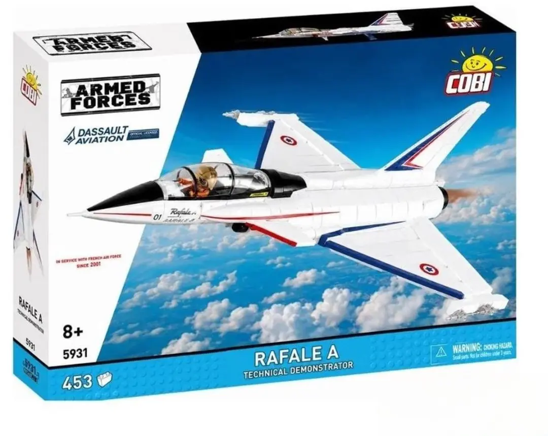 Cobi Rafale A Technology Demonstrator Bouwset 453 Onderdelen - Meerkleurig - afbeelding 2 van 3
