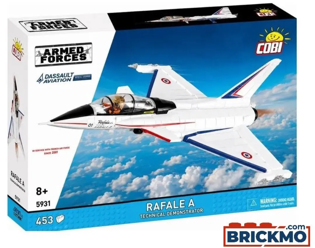 Cobi Rafale A Technology Demonstrator Bouwset 453 Onderdelen - Meerkleurig - afbeelding 3 van 3