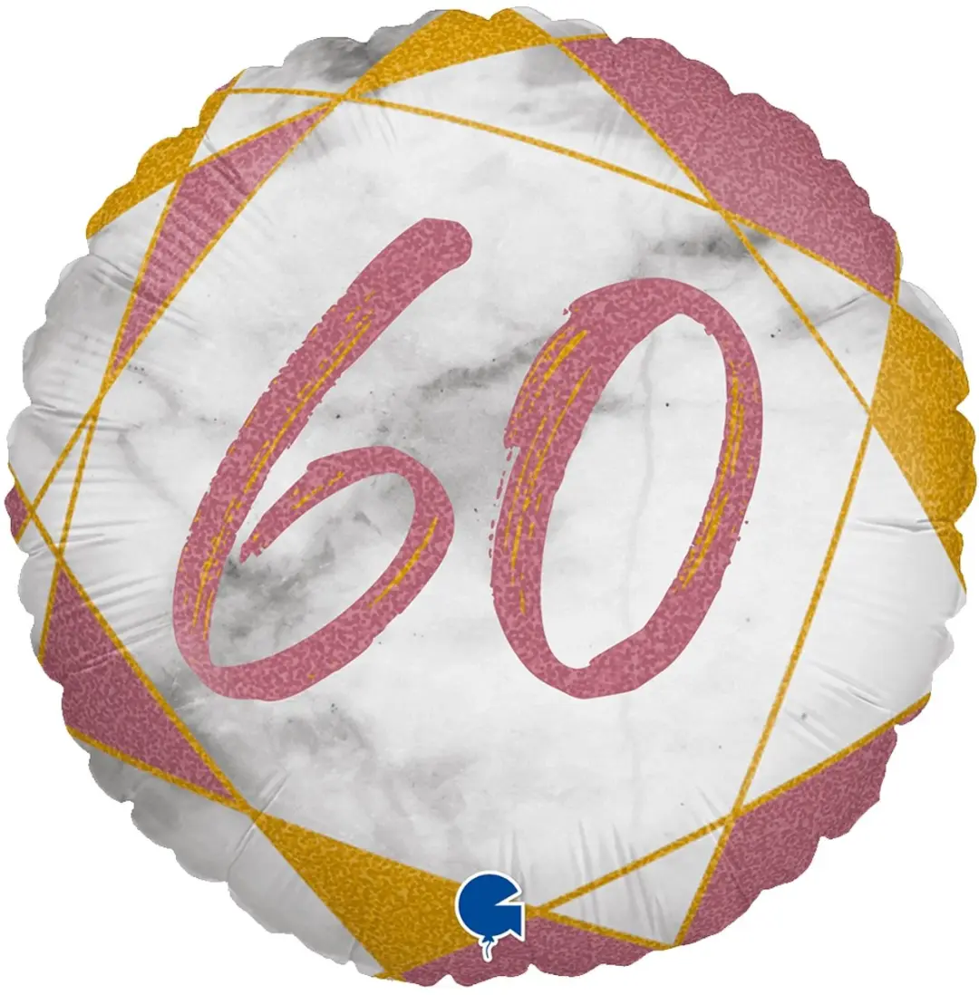 Folieballon 60 jaar