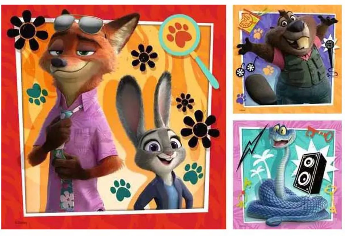 Ravensburger Zootopia Puzzel 349 Stuks - Multicolor