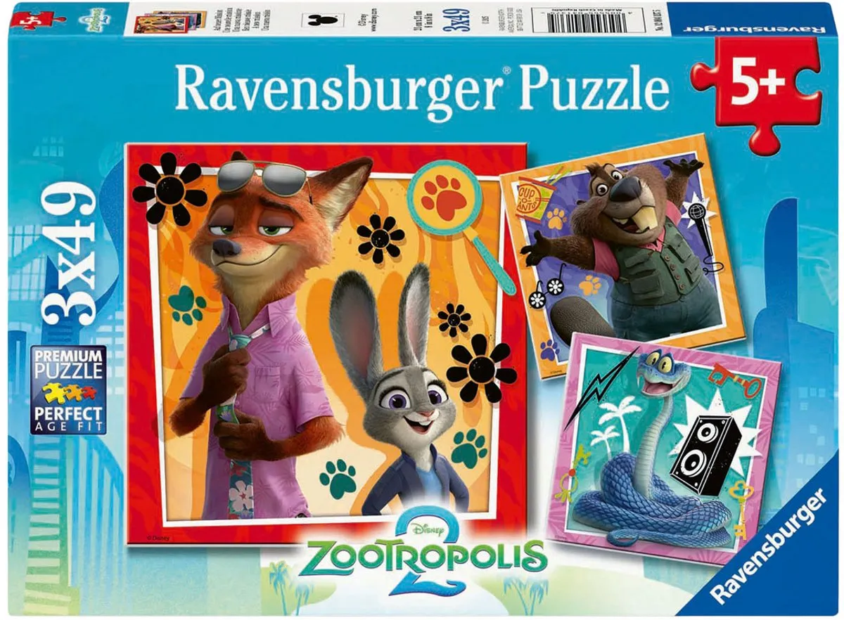 Ravensburger Zootopia Puzzel 349 Stuks