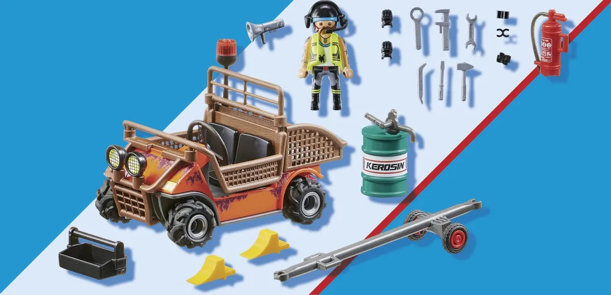 Playmobil Air Stuntshow Reparatieservice 70835 - Multicolor