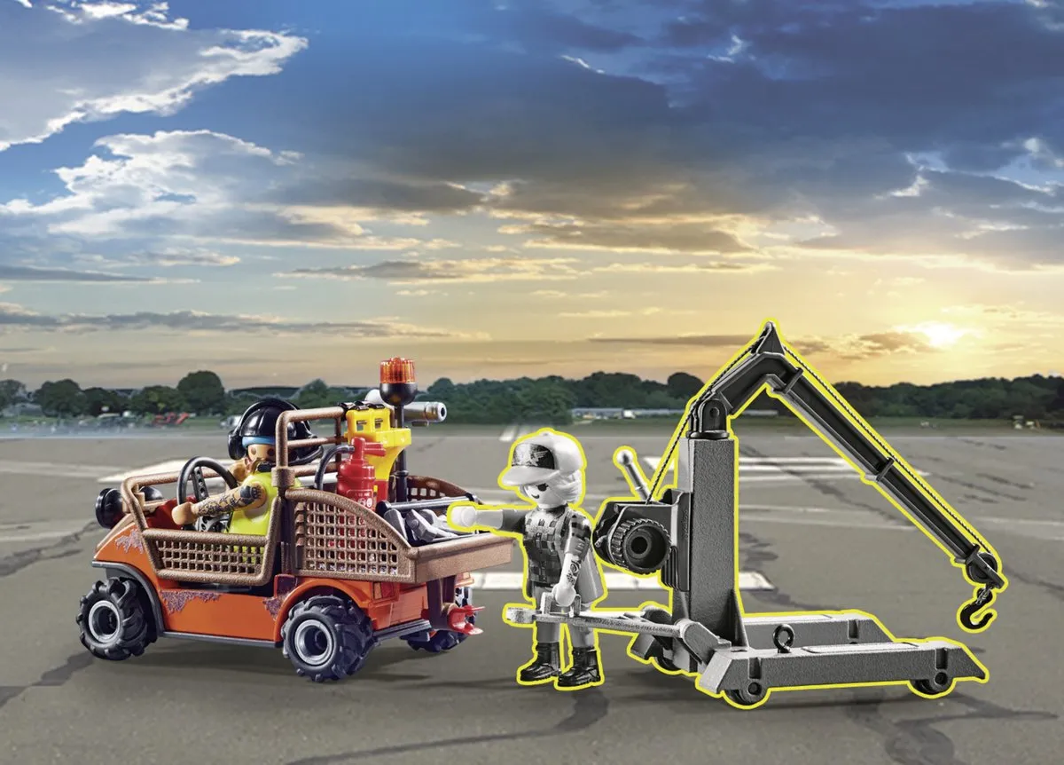 Playmobil Air Stuntshow Reparatieservice 70835 - Multicolor