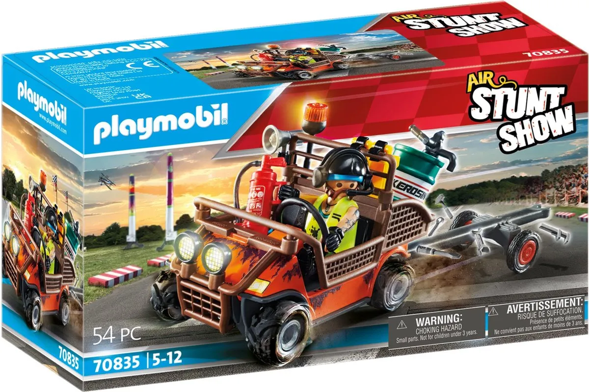 Playmobil Air Stuntshow Reparatieservice 70835
