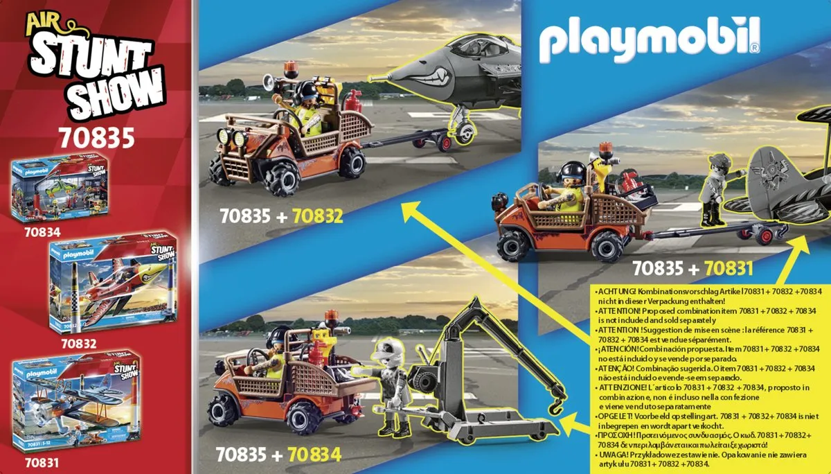 Playmobil Air Stuntshow Reparatieservice 70835 - Multicolor - afbeelding 6 van 6