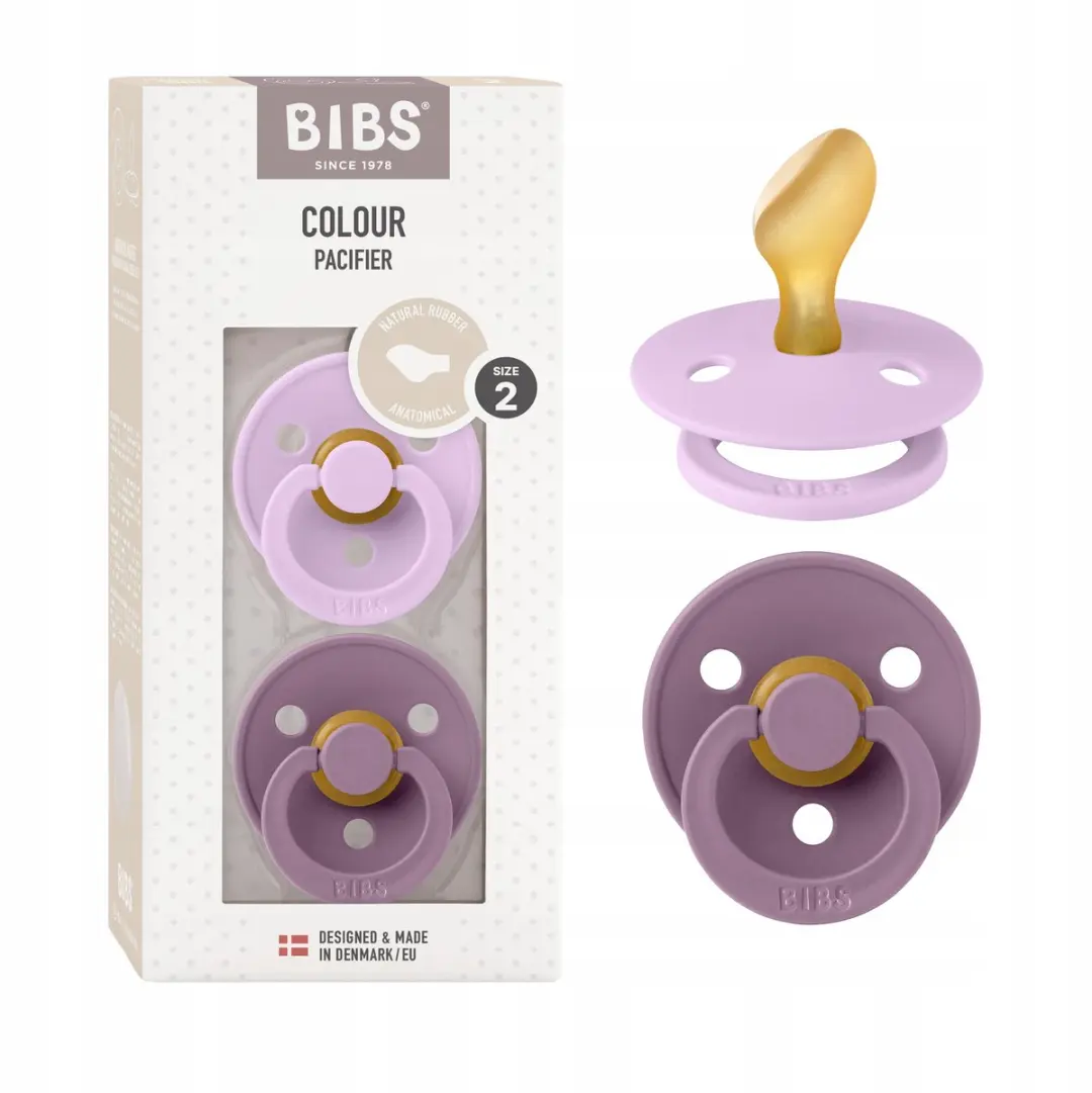 BIBS Colour Anatomicische Speen 6m+ (2 stuks)