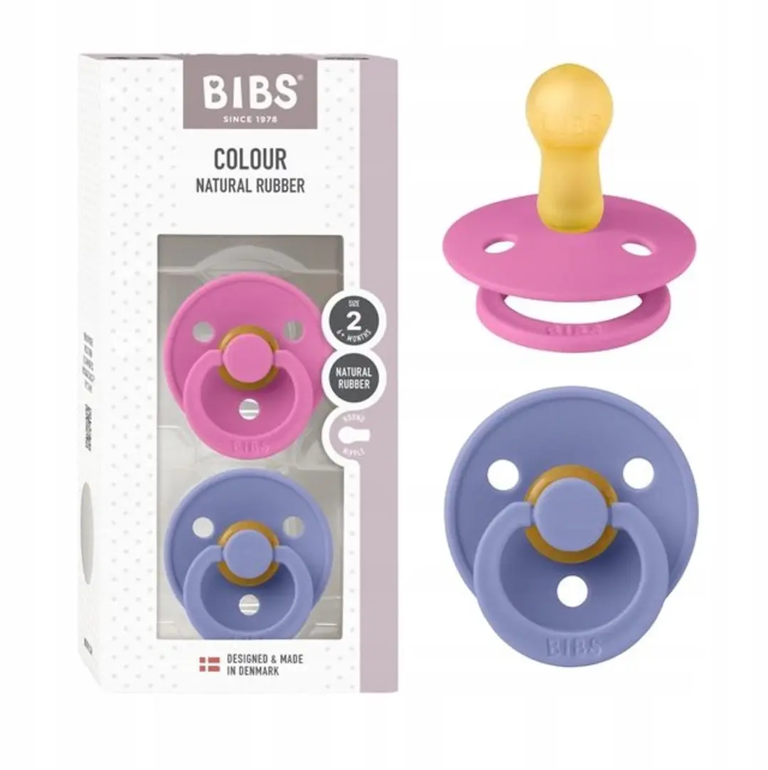 BIBS Kleuren Speen 2 stuks