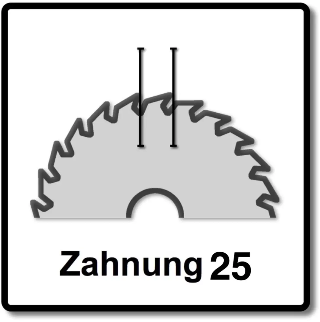 Makita CCM13625E Zaagblad 136x1,4x20mm - 25 Tanden - 4 Stuks