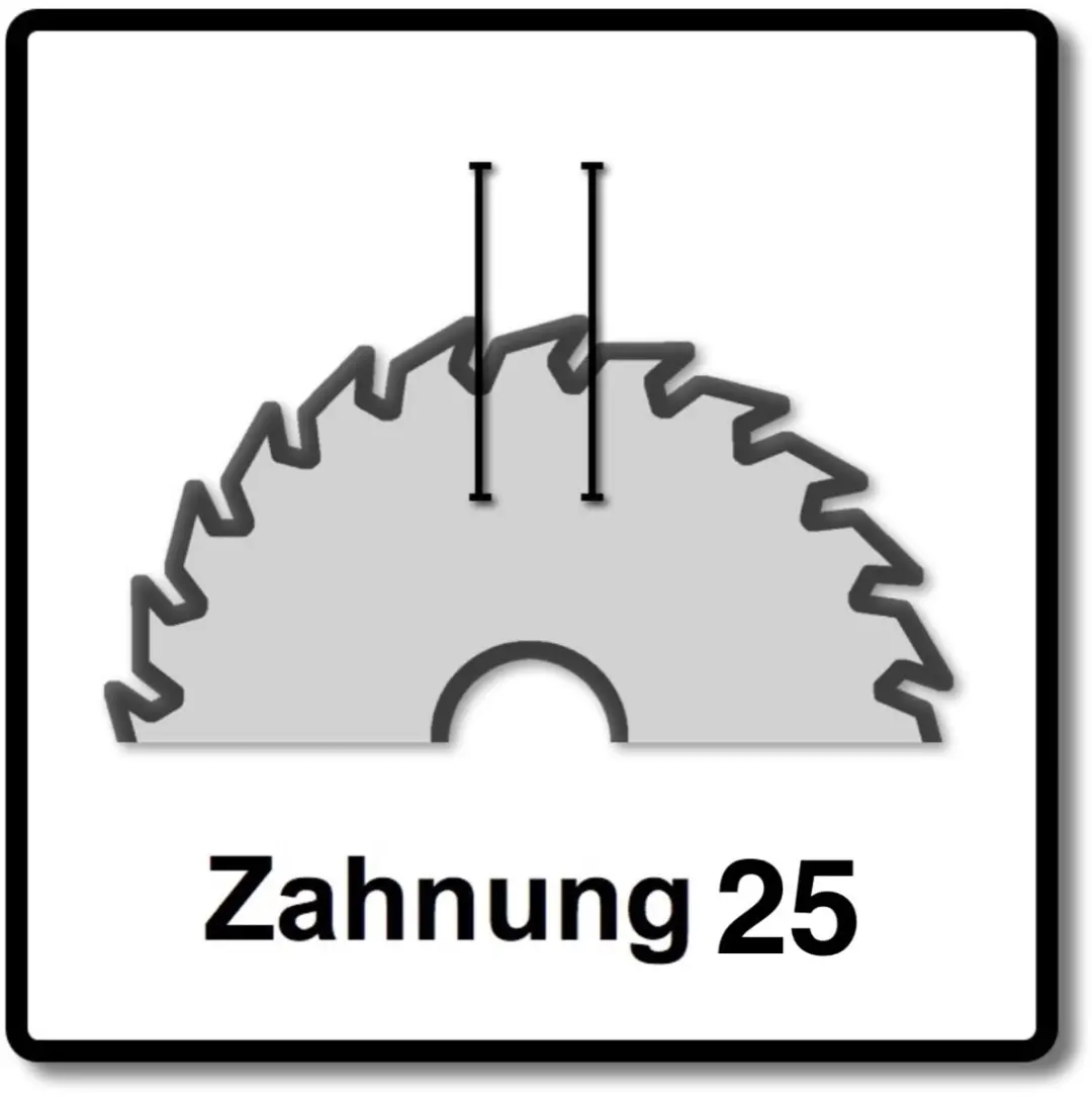 Makita CCM13625E Zaagblad 25 Tanden - 136x1,4x20mm - 2 Stuks
