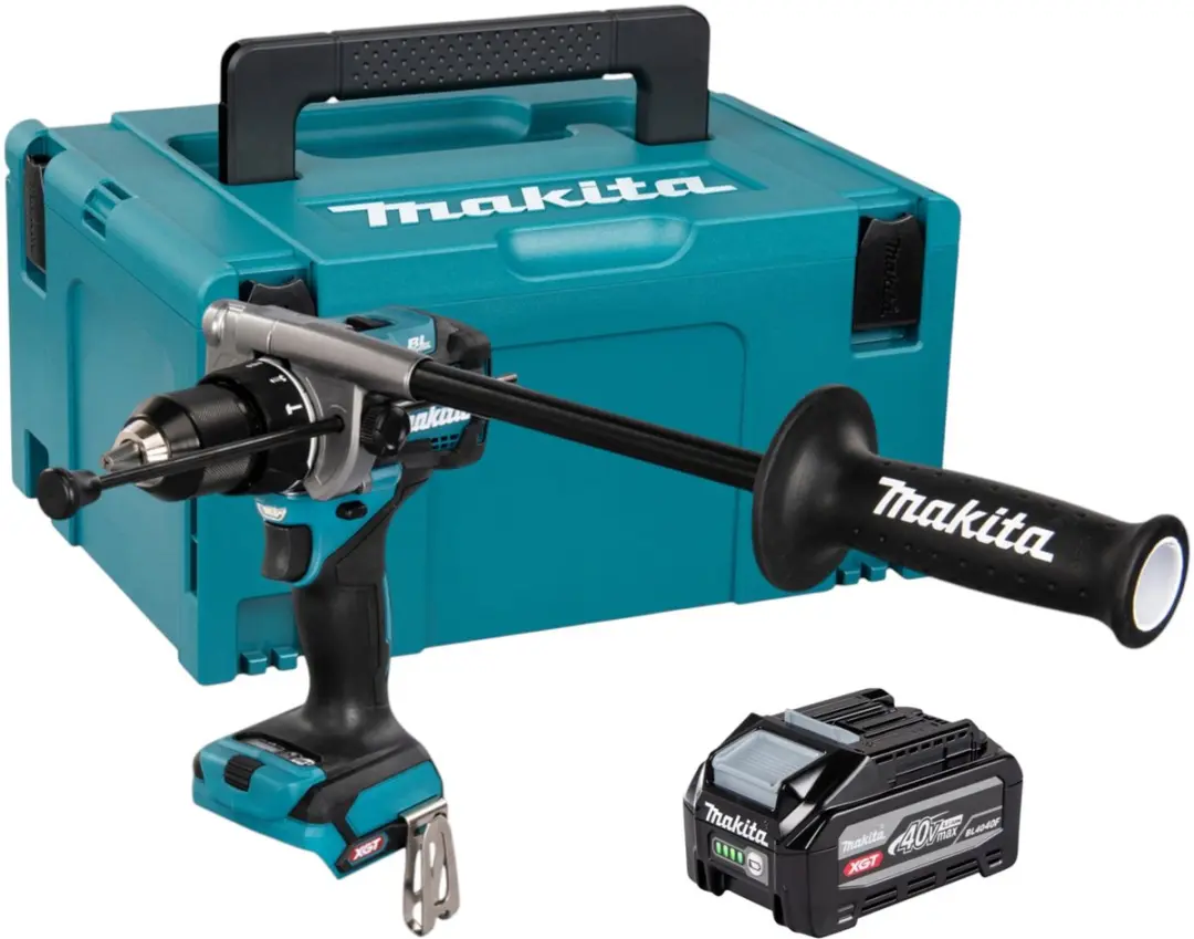 Makita HP 001 GU101 accu-slagboormachine 40 V max. 140 Nm borstelloos + 1x accu