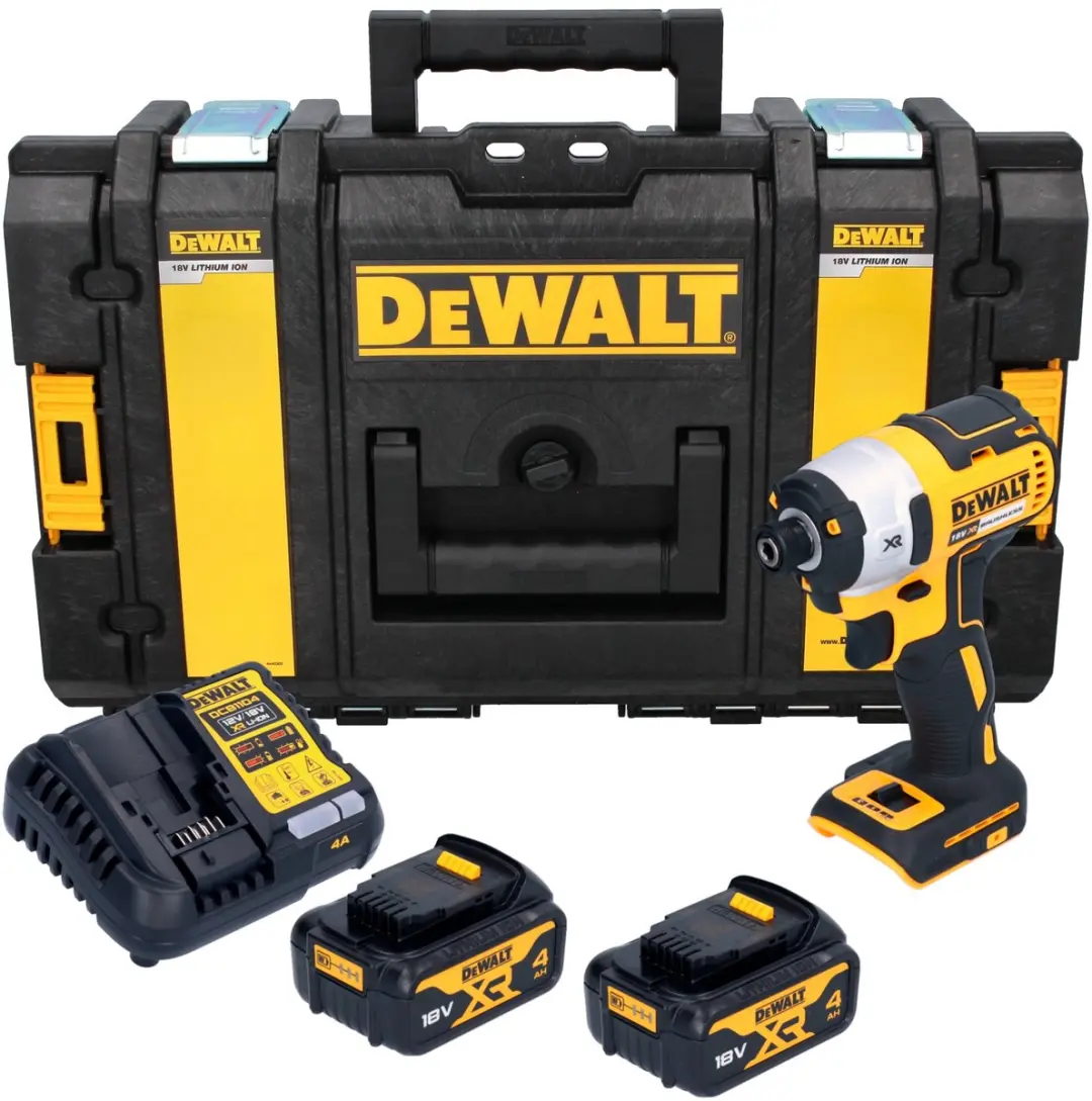 DeWalt DCF 887 M2 accu-slagmoersleutel 18 V 205 Nm 1/4" borstelloos + 2x accu 4,