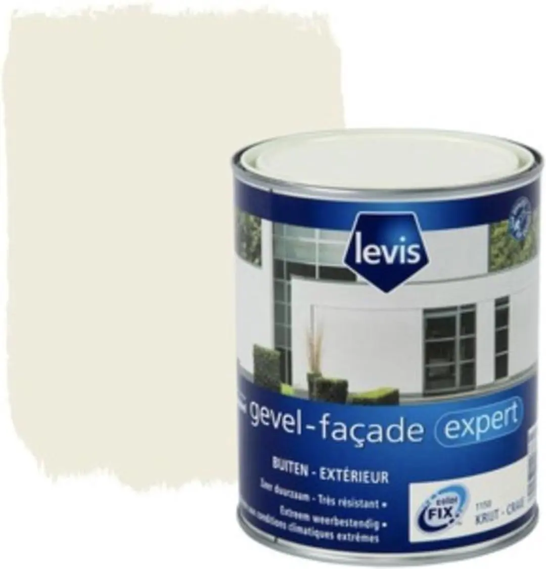 Levis Gevel Expert muurverf zijdeglans krijt 1 L
