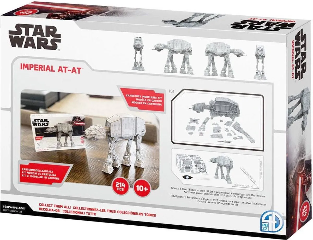 Revell Star Wars Imperial AT-AT Modelbouwpakket REV00322 - Grijs