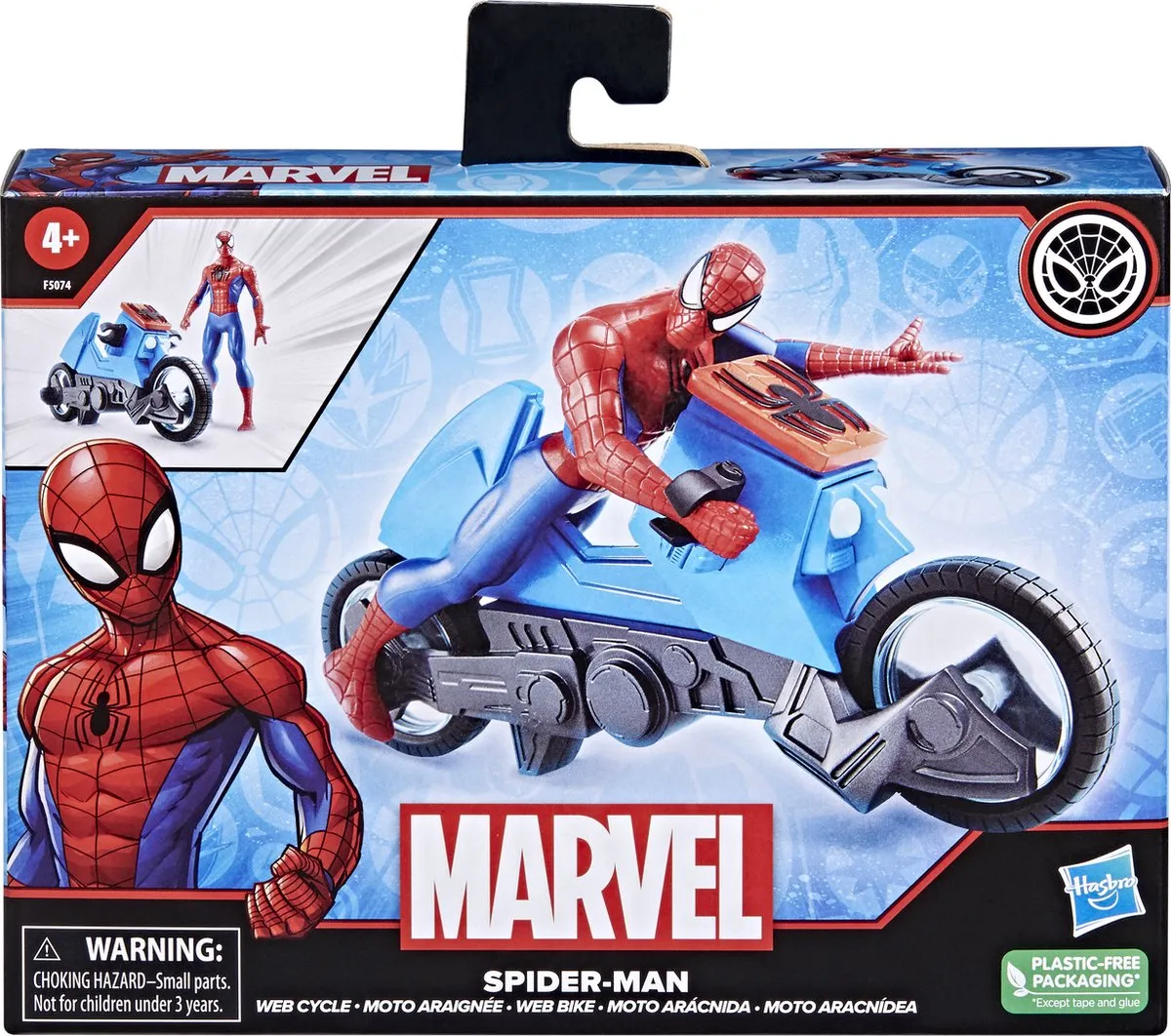 Hasbro Marvel Spider-Man Web Cycle F50745L0 - Multicolor