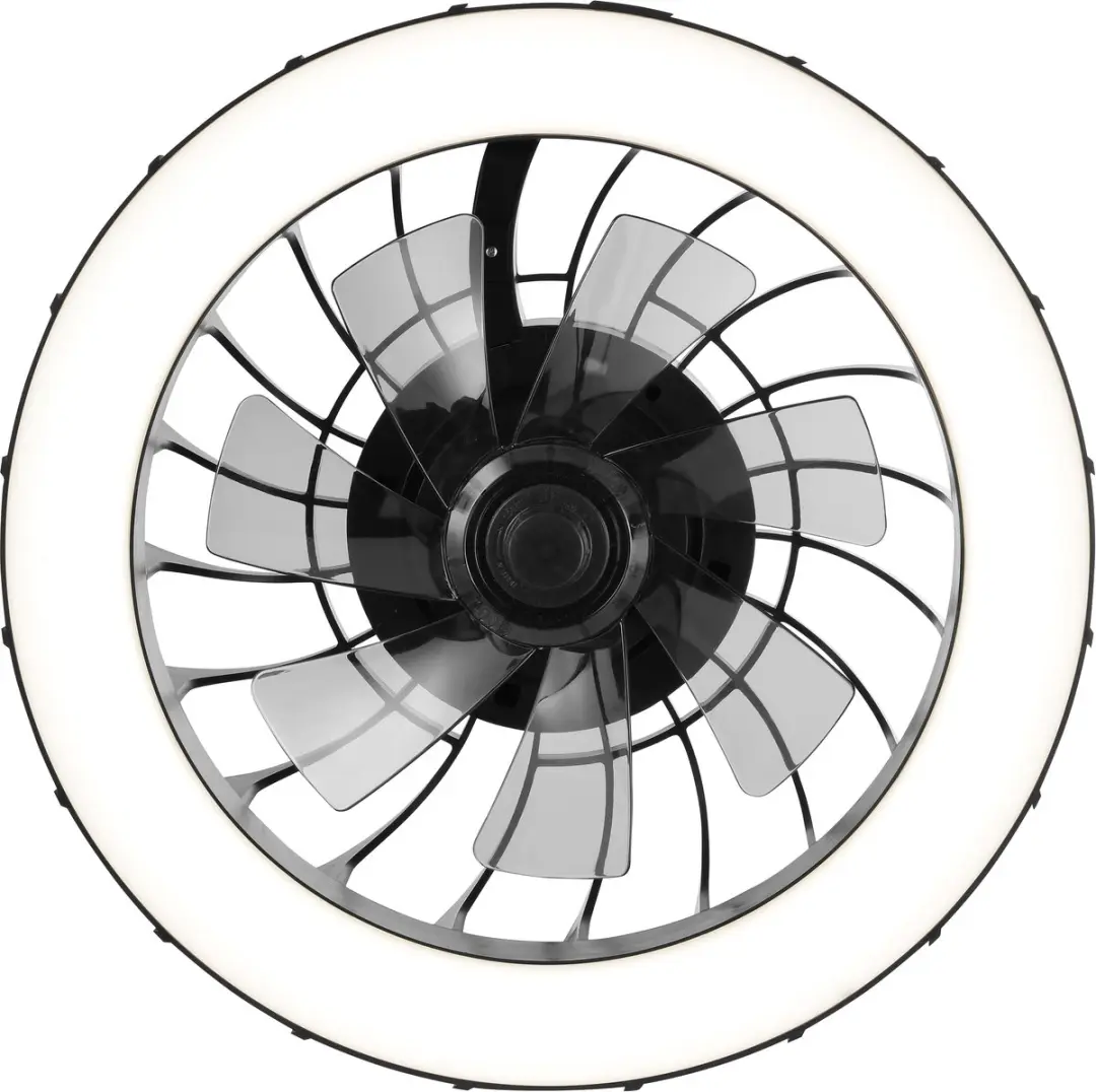 Brilliant Fanora Plafondventilator 46cm - 7 Bladen - Zwart