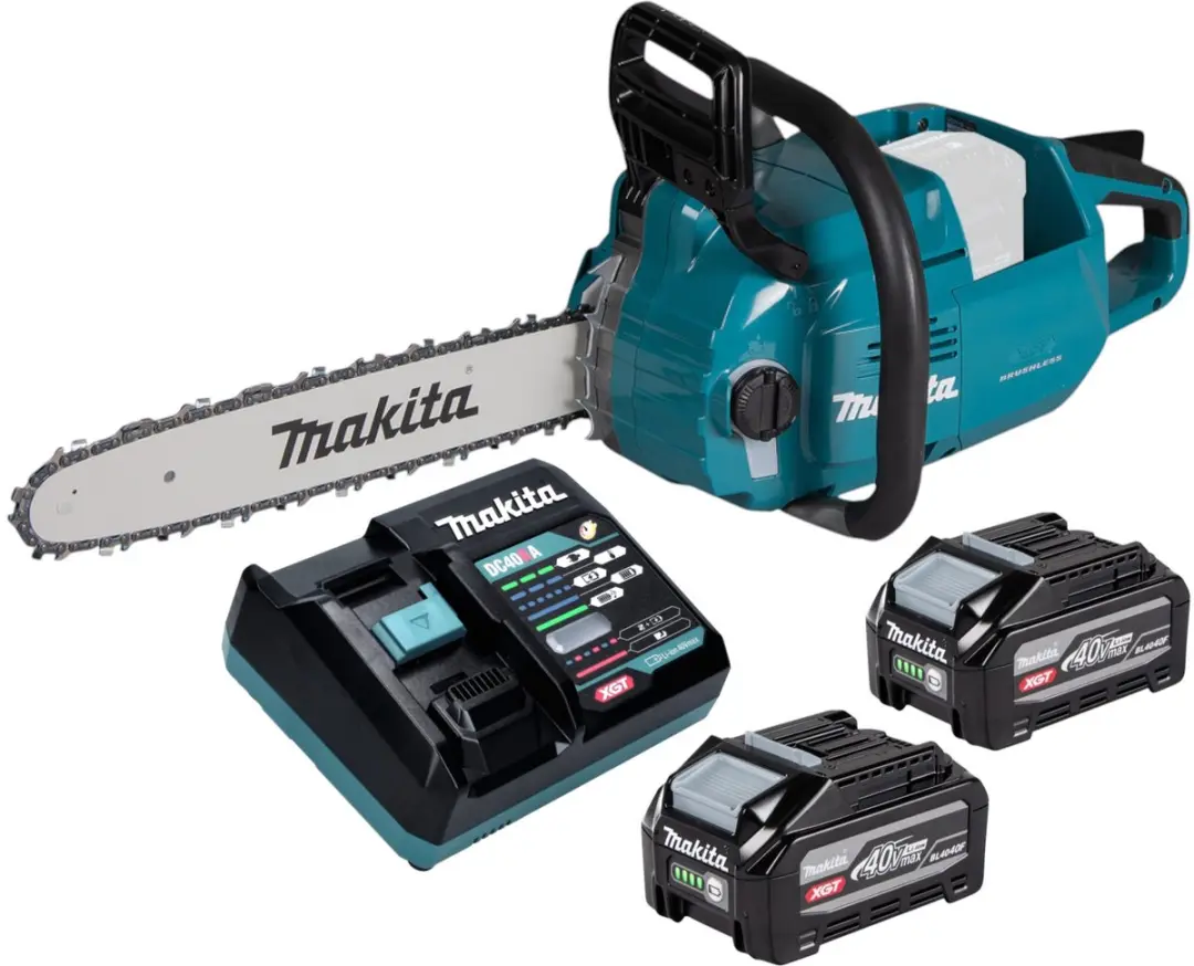 Makita UC 011 GU201 accukettingzaag 40 V max. 35 cm borstelloos + 2x accu 4,0 Ah