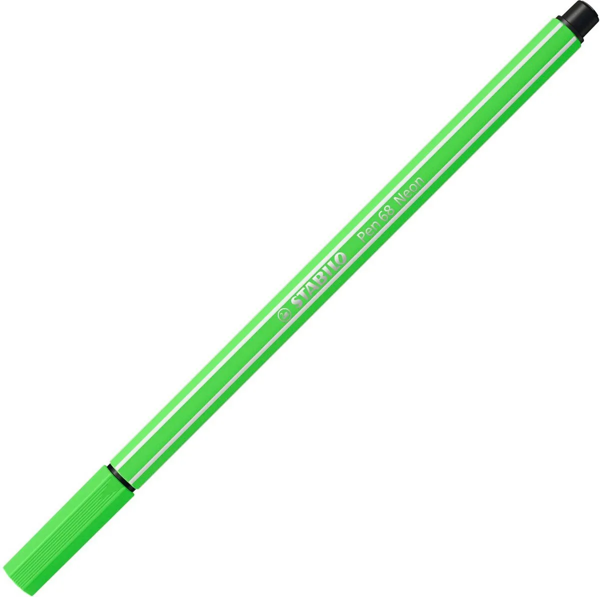 STABILO Pen 68 Premium Viltstift - Neon Groen