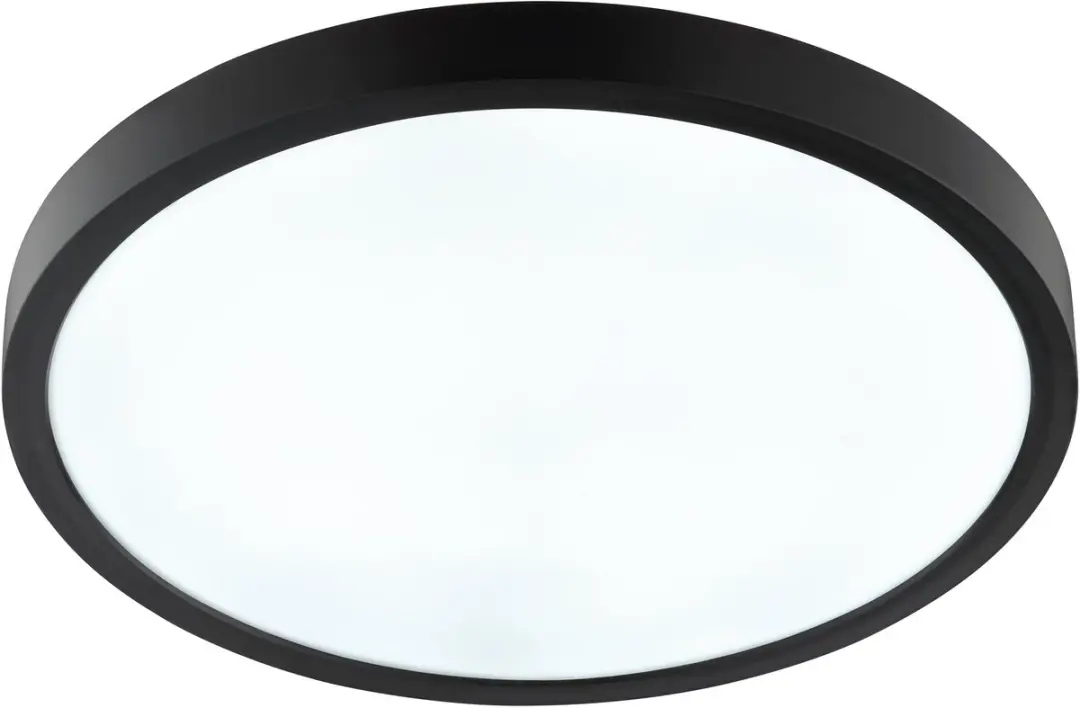 Brilliant Jade plafondlamp LED 37,5 cm zwart 24 W IP44 indoor