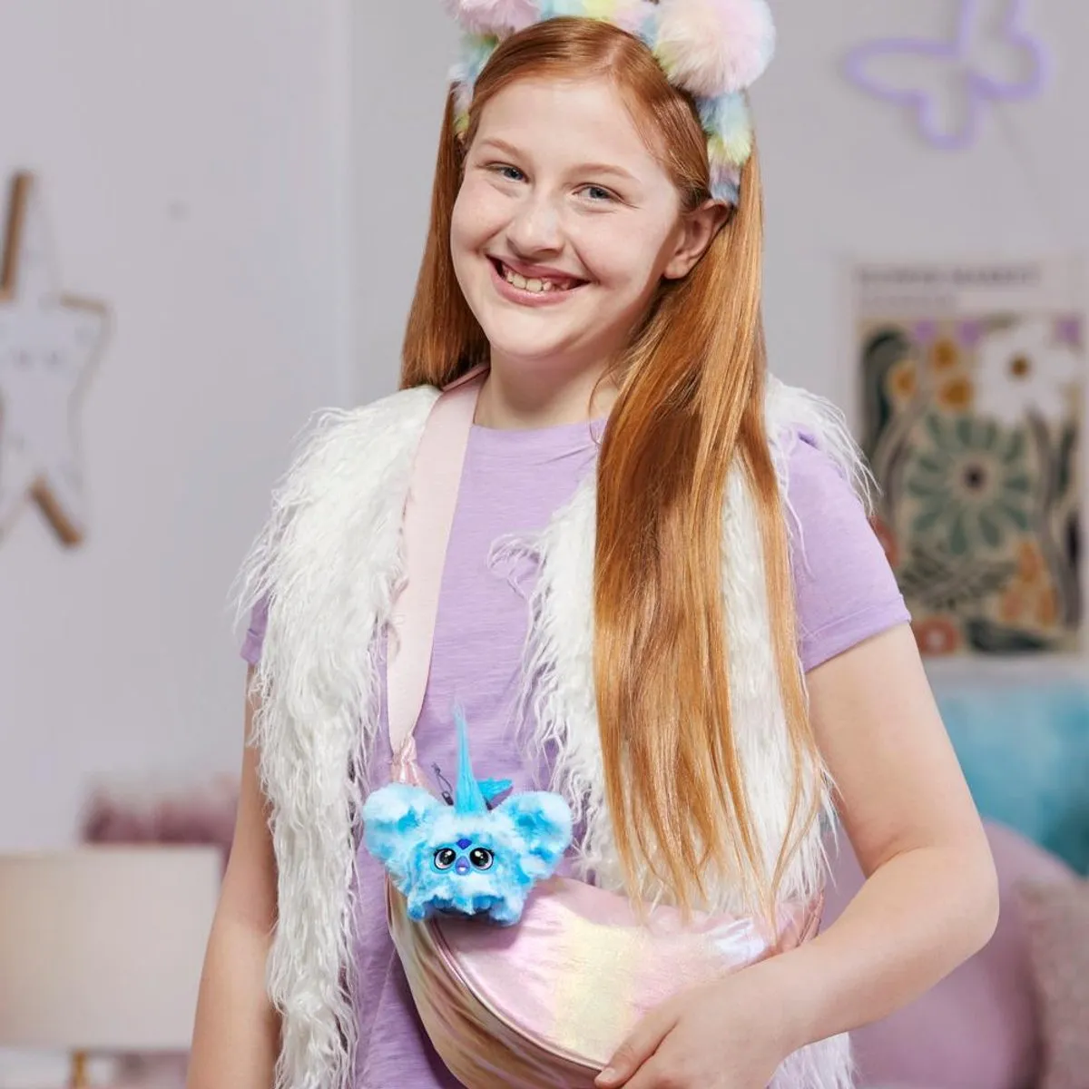 Hasbro Furblet Sno-Way Interactief Pluche Speelgoed - Rood