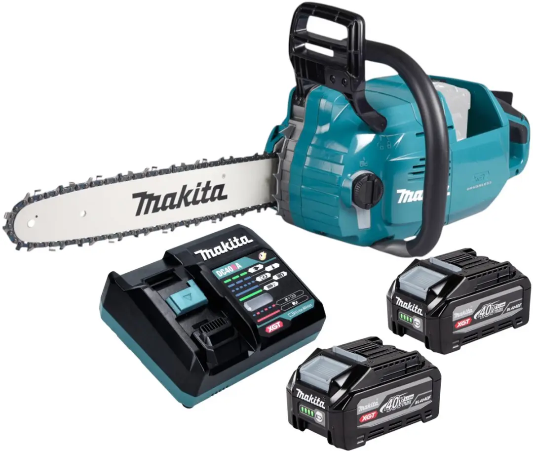 Makita UC 015 GU201 accukettingzaag 40 V max. 35 cm borstelloos + 2x accu 4,0 Ah