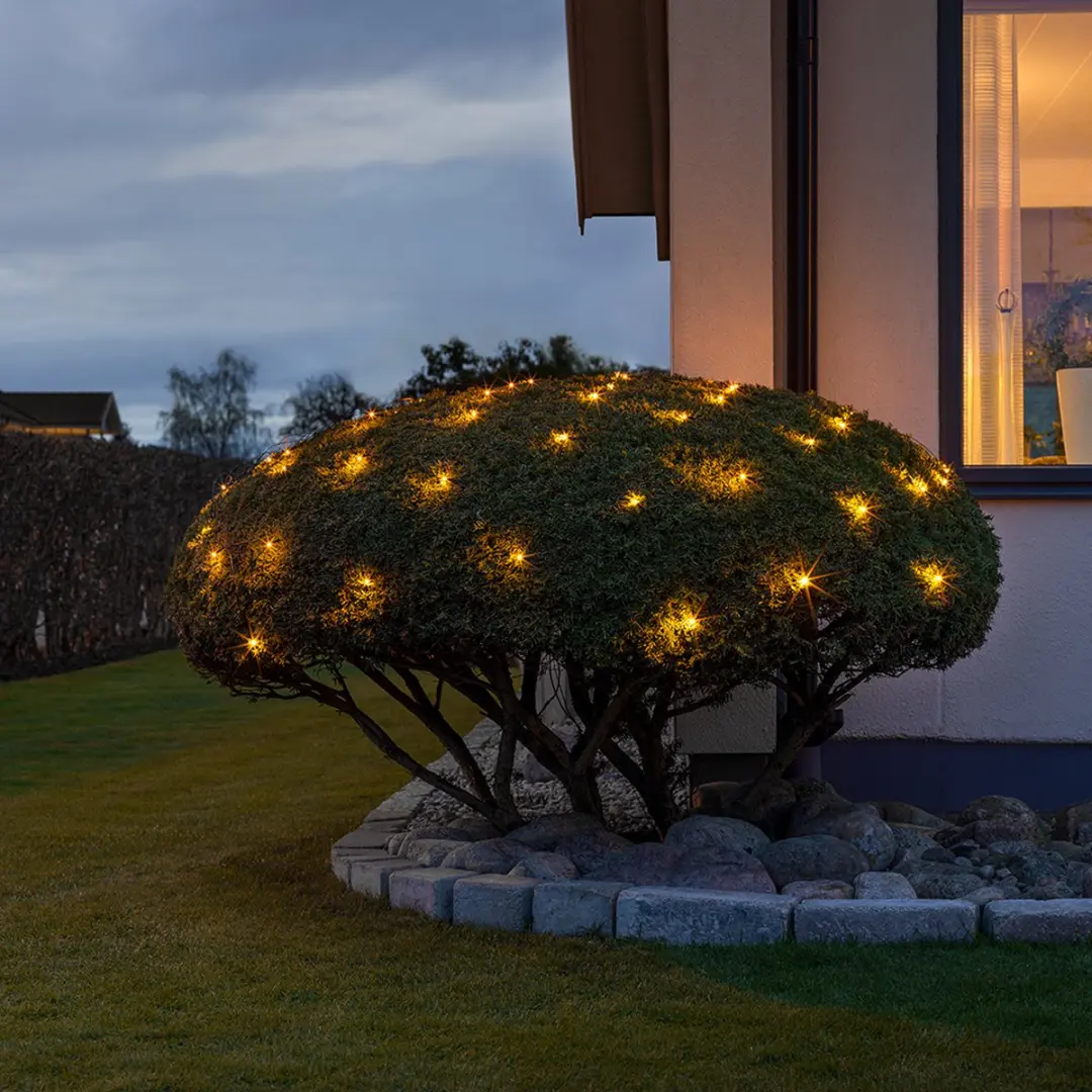 Lichtnet voor buiten
