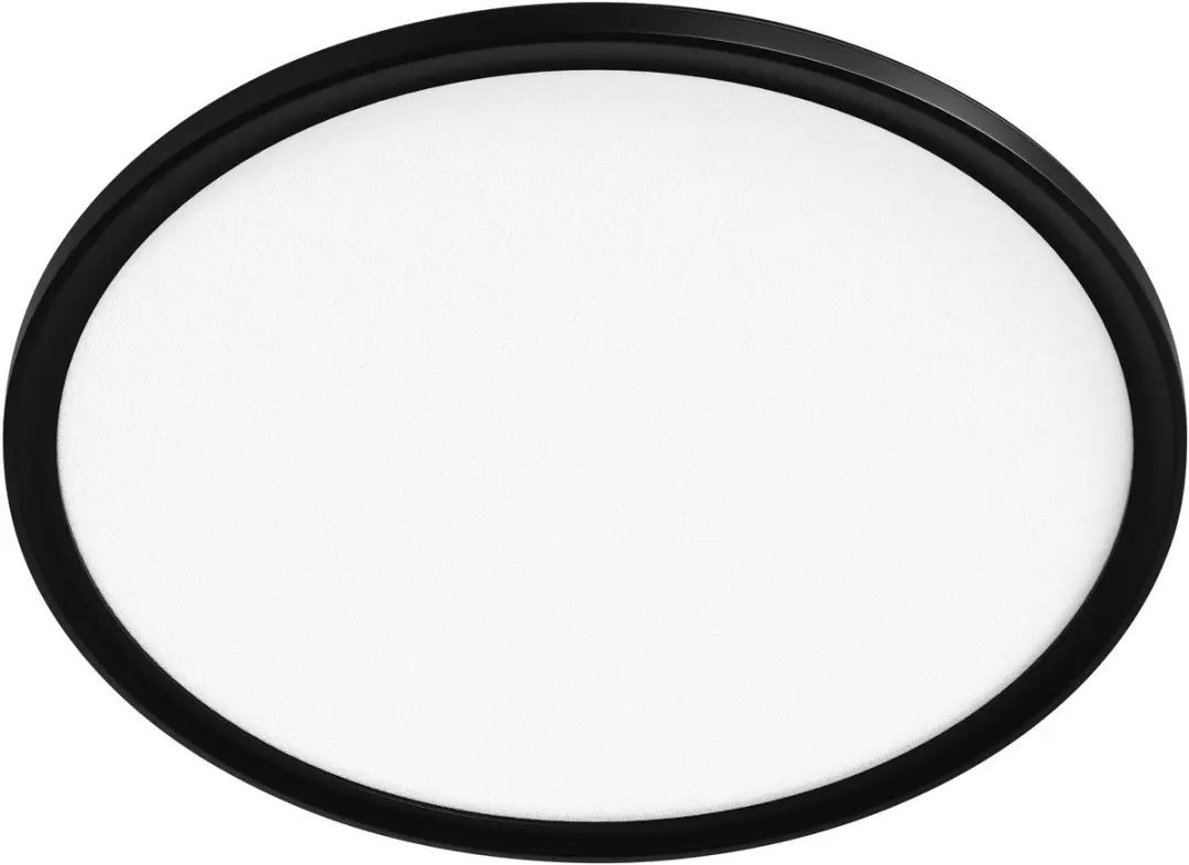 OSRAM plafondlamp zwart, 3000 K / 4000 K, warm wit, 1700 lm, 22 W, 42 cm Ø, pol