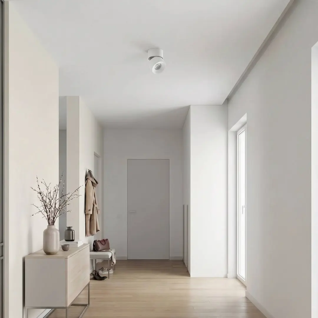 PRIOS Downlight GU10 10W - 9cm - Wit - afbeelding 5 van 6