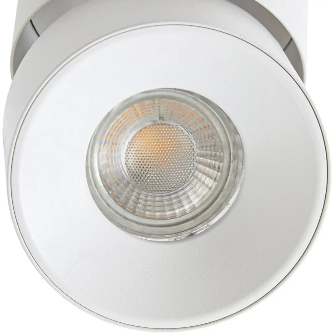 PRIOS Downlight GU10 10W - 9cm - Wit - afbeelding 2 van 6