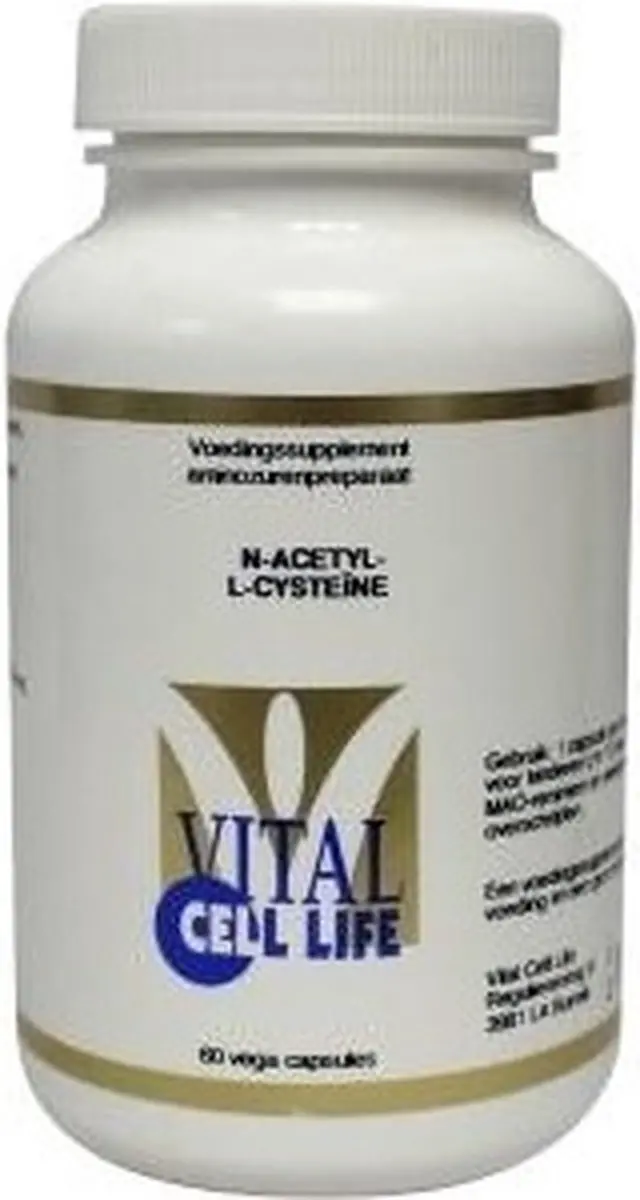 Vital Cell Life N Acetyl L Cysteine 100 Stuks - 1g