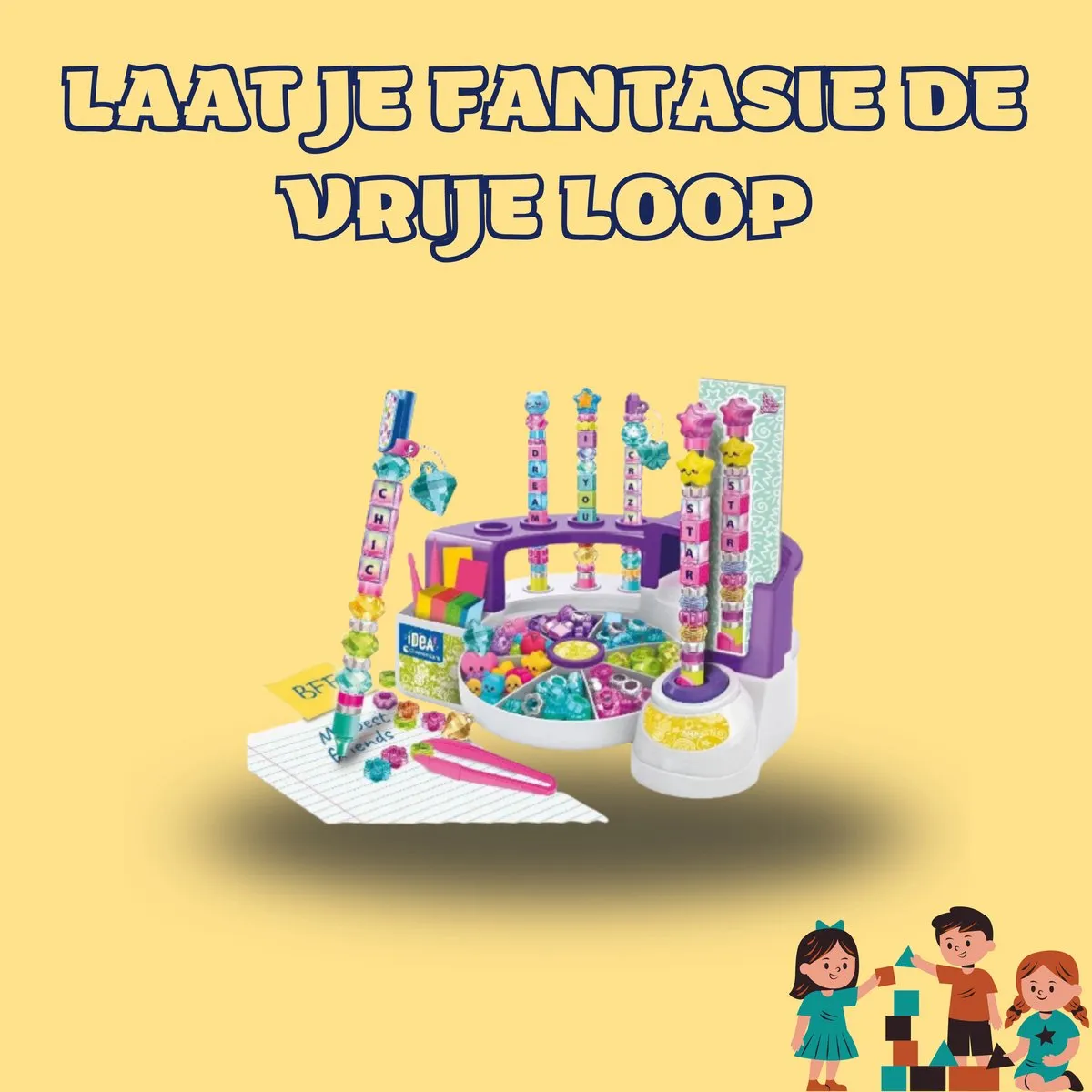 Clementoni Idea Art Message Pen Factory Knutselset - 18211 - afbeelding 4 van 6