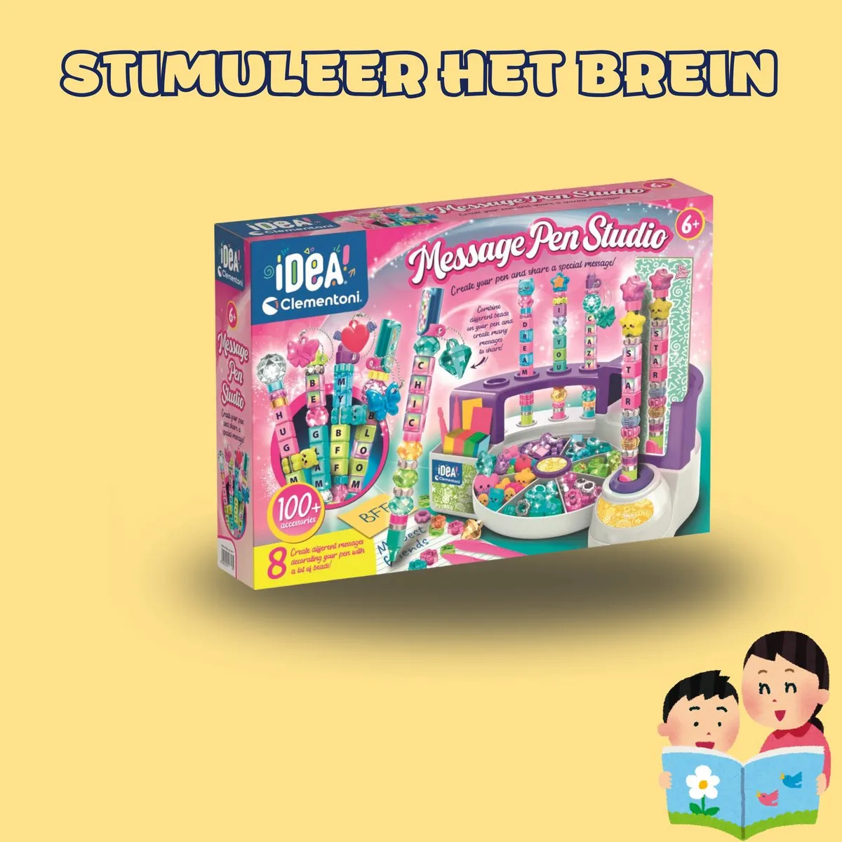 Clementoni Idea Art Message Pen Factory Knutselset