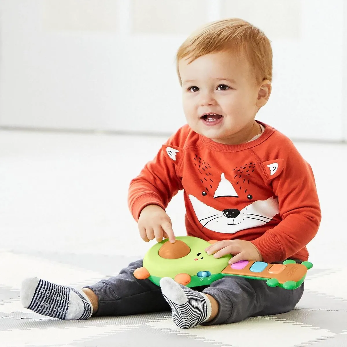 Skip Hop Rock-a-Mole Gitaar - Multikleur