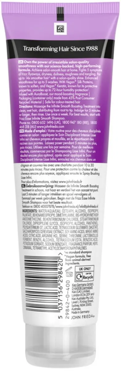 John Frieda Frizz Ease Smooth Boost Treatment 150ml