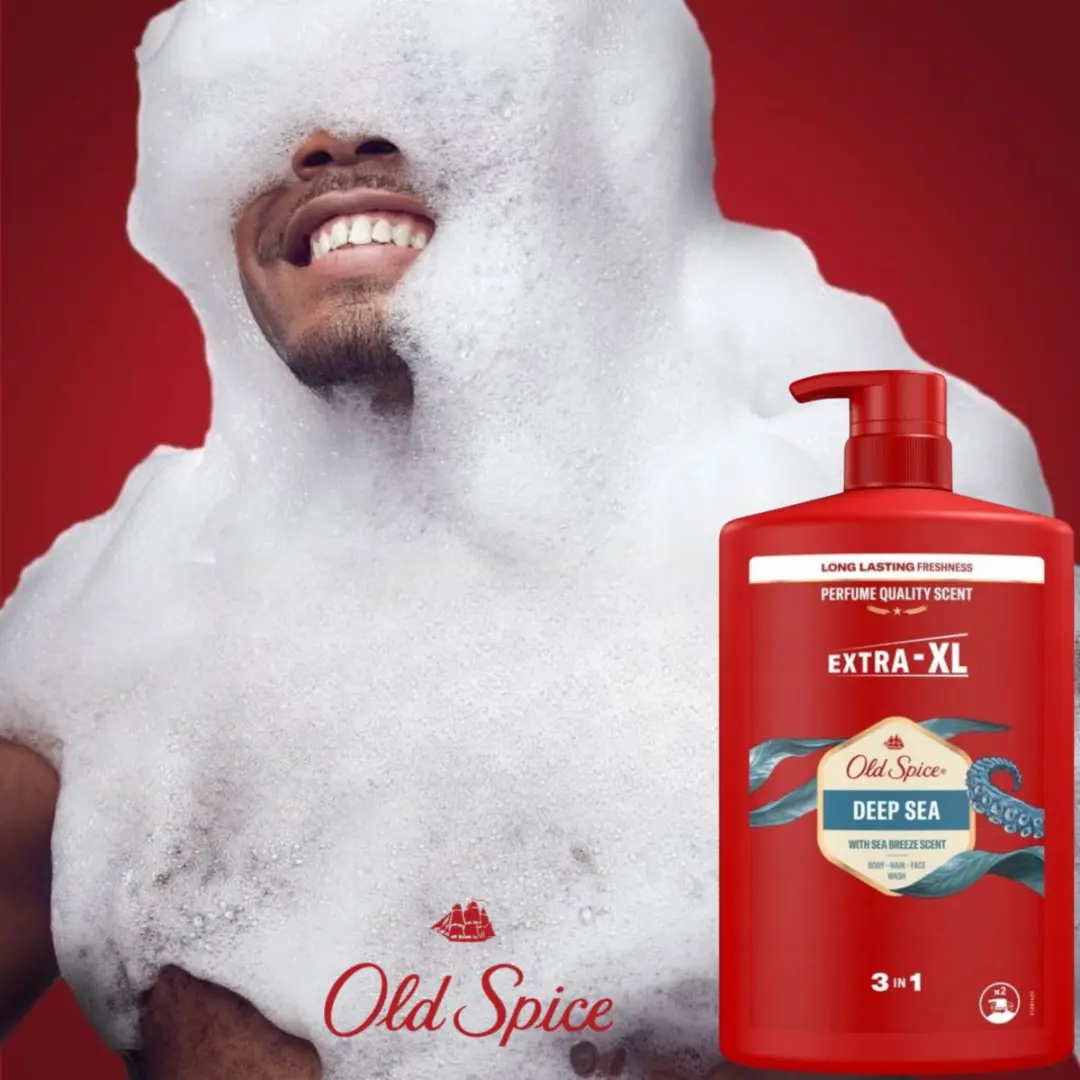 Old Spice Deep Sea Douchegel 3-in-1 1L
