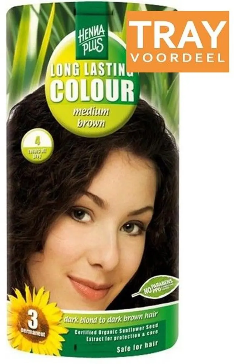 Hennaplus Long Lasting Colour Permanente Haarverf