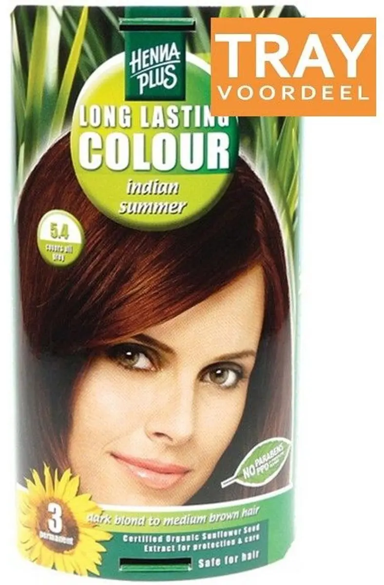 Hennaplus Long Lasting Colour Permanente Haarverf
