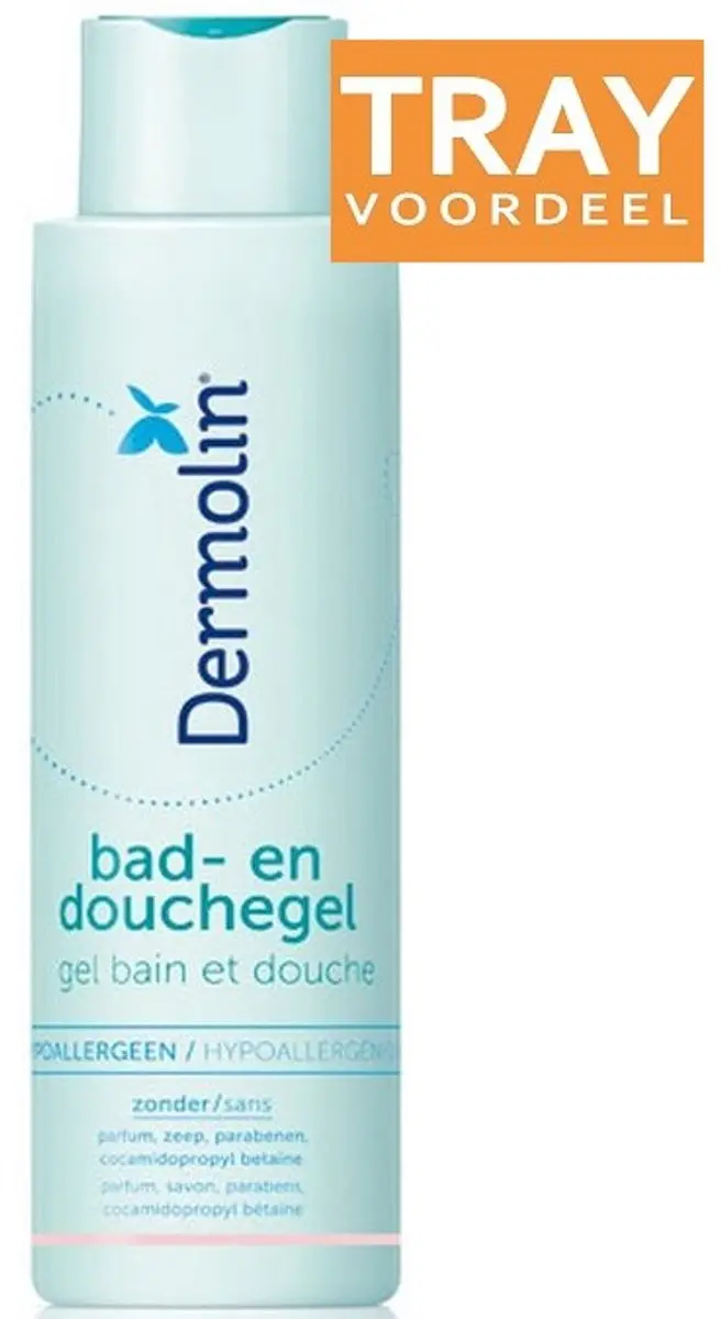 DERMOLIN BAD EN DOUCHEGEL 24 X 400 ML